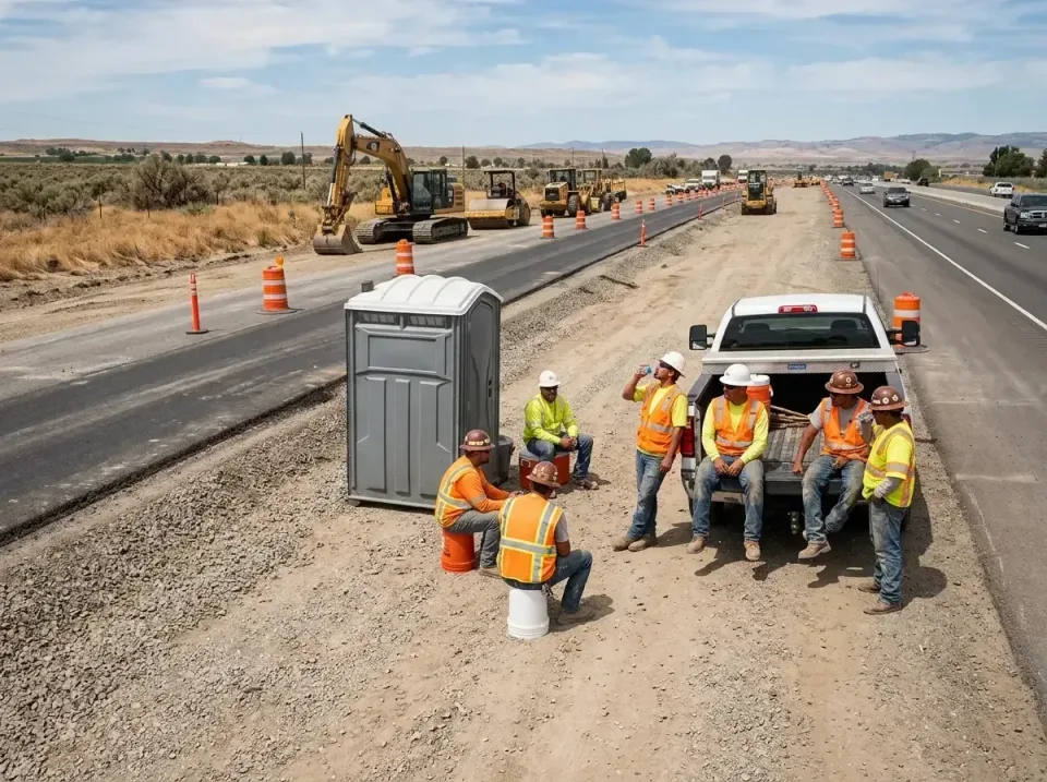 highway-road-construction-crew-007 — frequently asked questions, Porta Potty and Restroom Rentals in Mount Carmel, TN